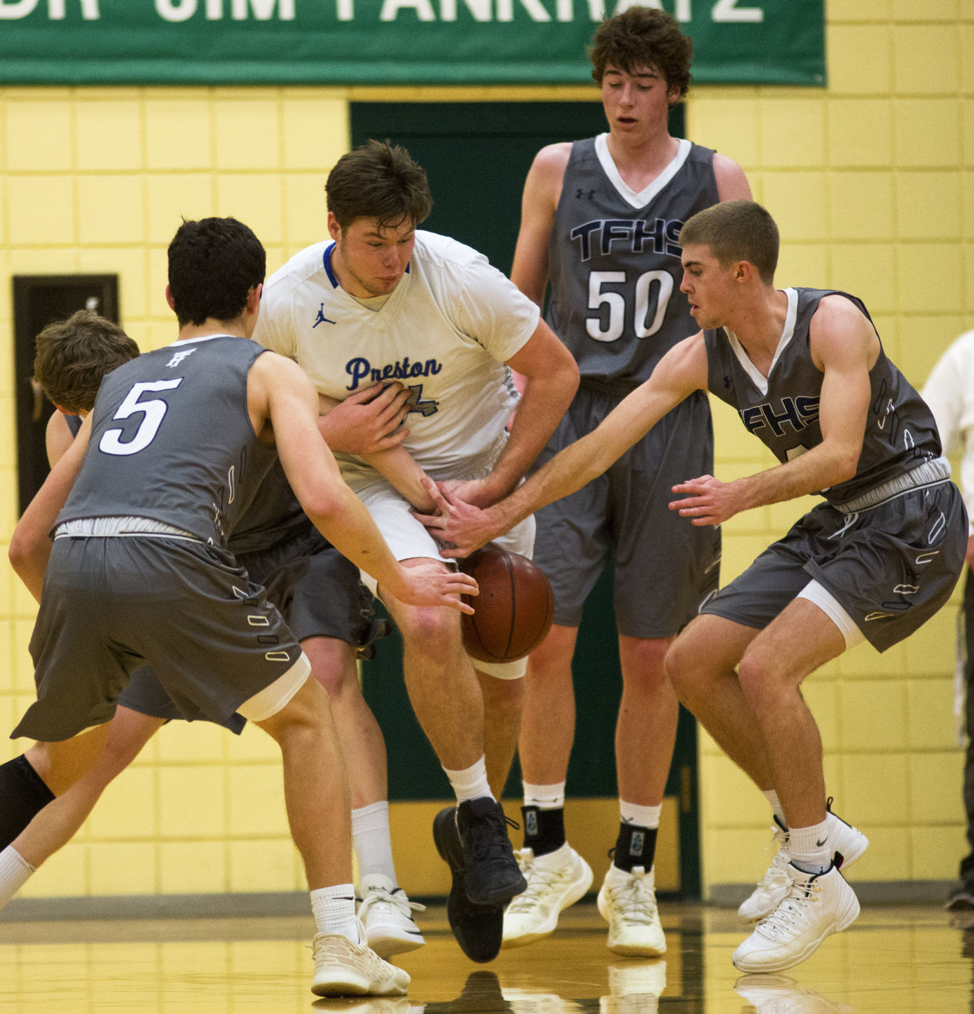 Twin Falls vs. Preston state basketball